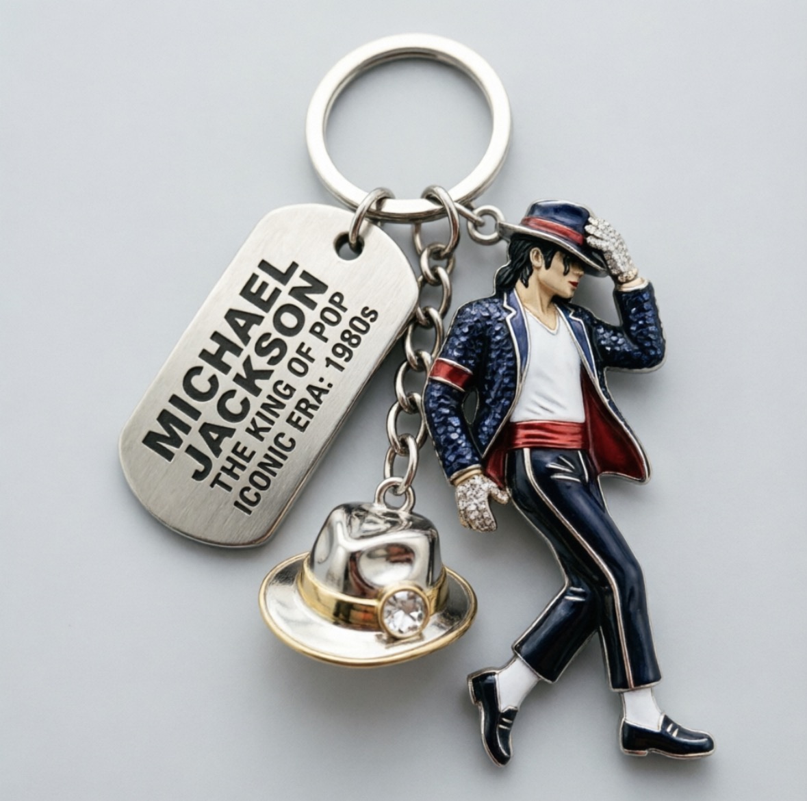 Event Party - マイケル・ジャクソン キーチェーン バックパック バッグ ペンダント デコレーション