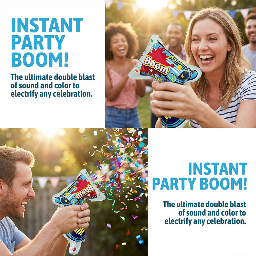 10個入り インフレータブルギフトフラワーポッパーガン パー - Confetti Cannon Tube のレビューと価格