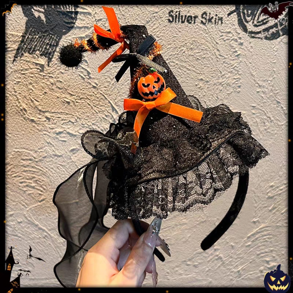 スパイダーハロウィンウィッチハットヘッドバンド パンプキンス - Party Hat Cone のレビューと価格