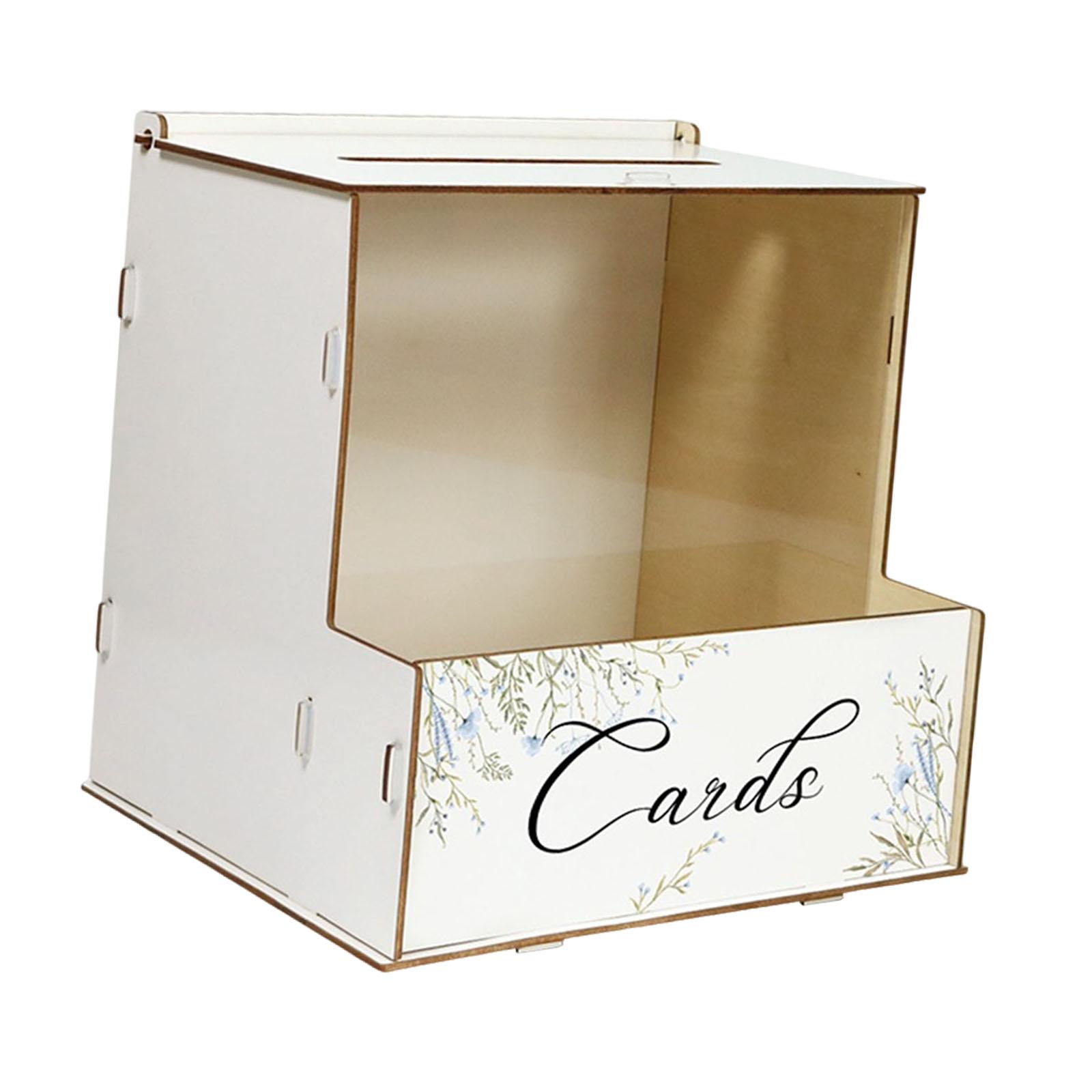 イベントや誕生日パーティー用の、木製の封筒ホルダー付き、パー - Event Party Box のレビューと価格