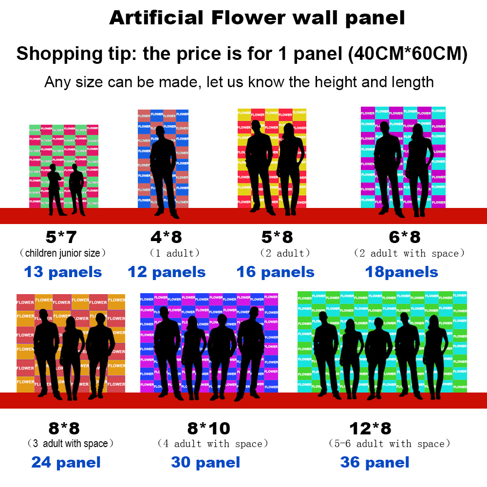 人工植物の葉,15.7x23.6インチ,偽の花,ジャングル, - Flower Wall Panel のレビューと価格